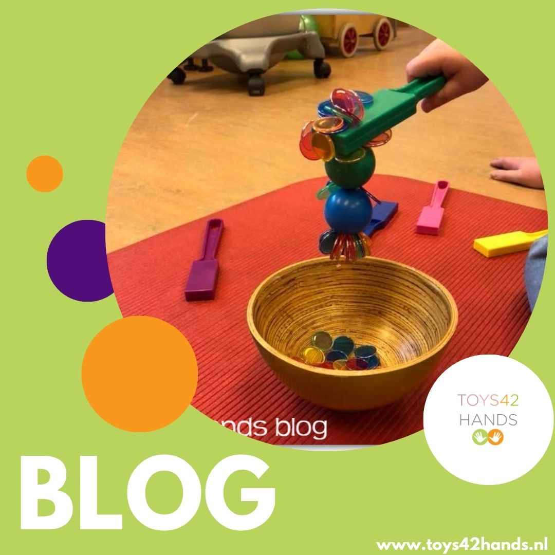 Veel mogelijkeden met de magneetset, fysiotherapeuten blogpost Toys42hands