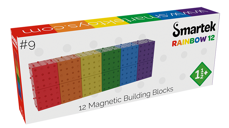 Magnetic building blocks 12 stuks