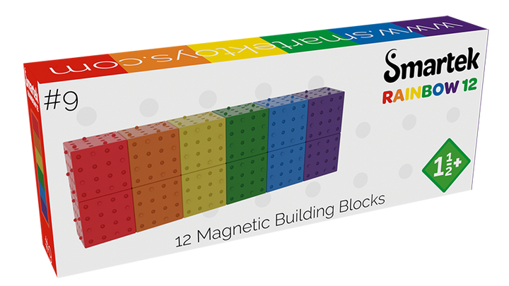 Magnetic building blocks 12 stuks