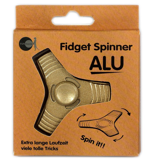 Fidget spinner aluminium