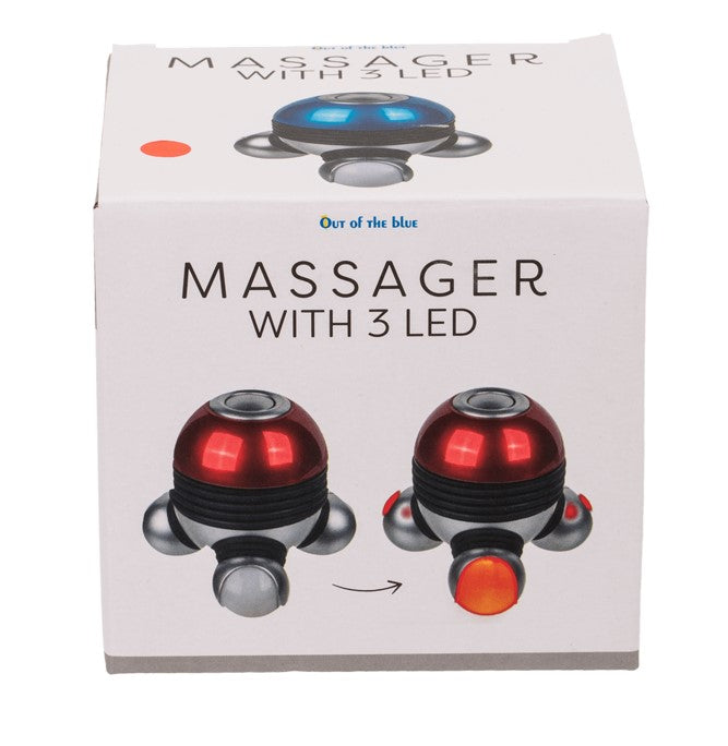 massager with 3 led, massage sensoriek