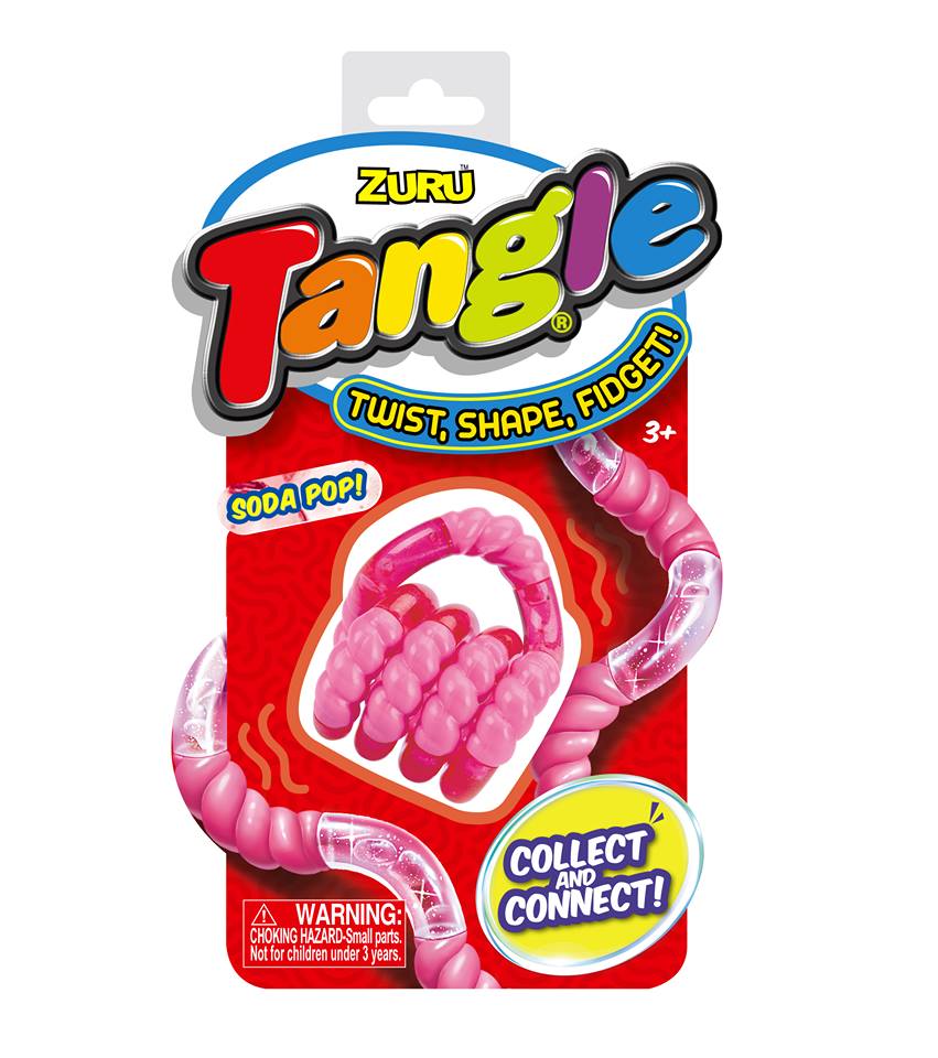 Tangle crush soda pop in verpakking, blister