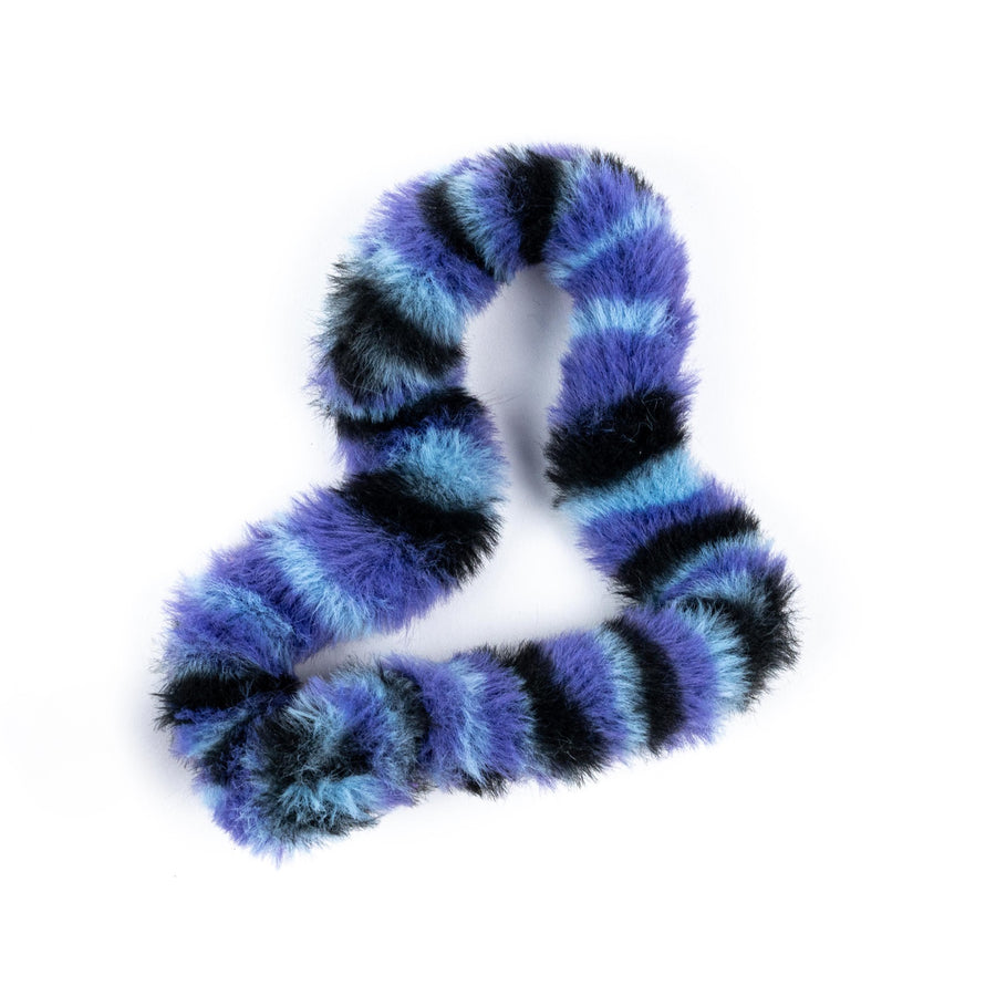 Tangle furry purple striped