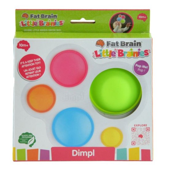 fat brain little brainies dimpl baby sensoriek speelgoed