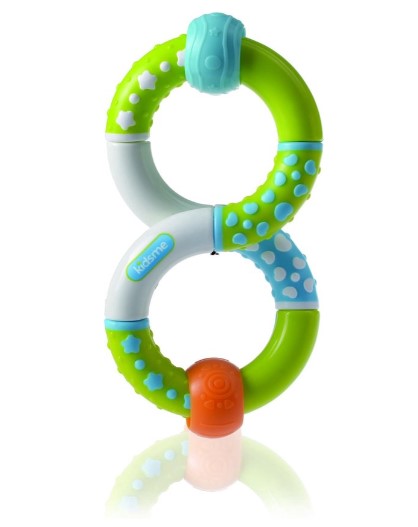Toys42Hands Twist & Learn Ring Rattle