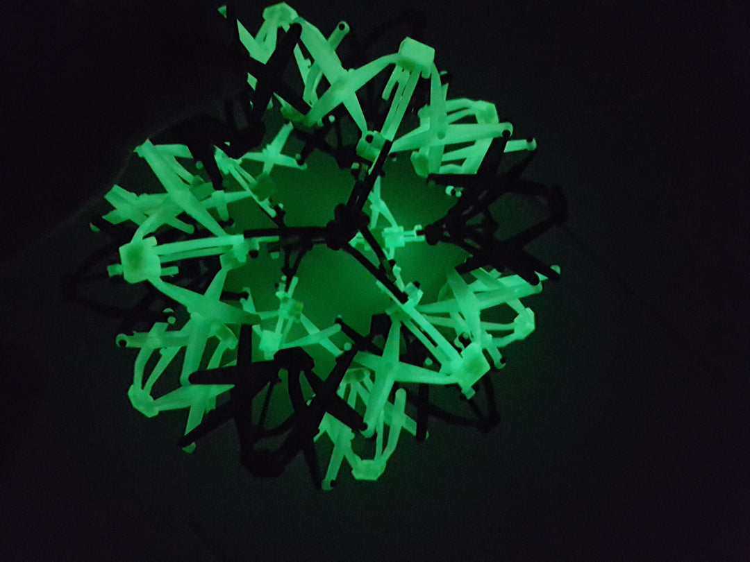 Toys42Hands Hoberman sphere firefly glow mini