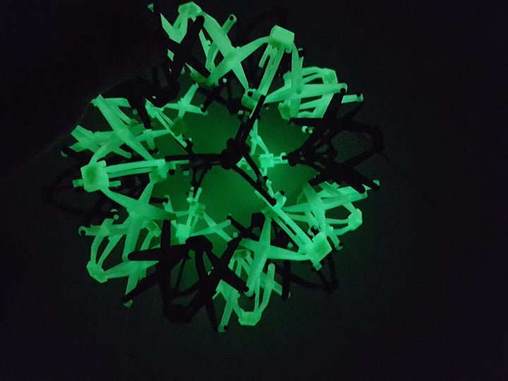 Toys42Hands Hoberman sphere firefly glow mini