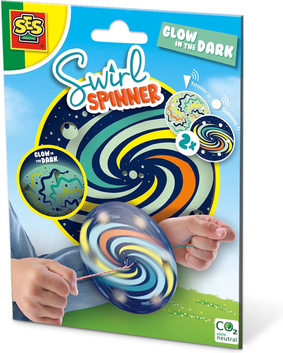 ses Stormschrijf Swirl Spinner glow