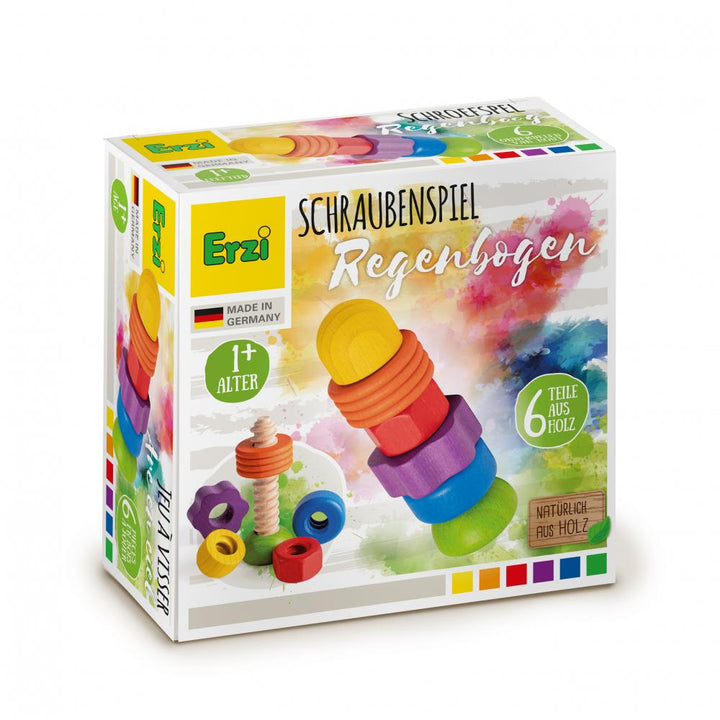 erzi Schroefspel regenboog