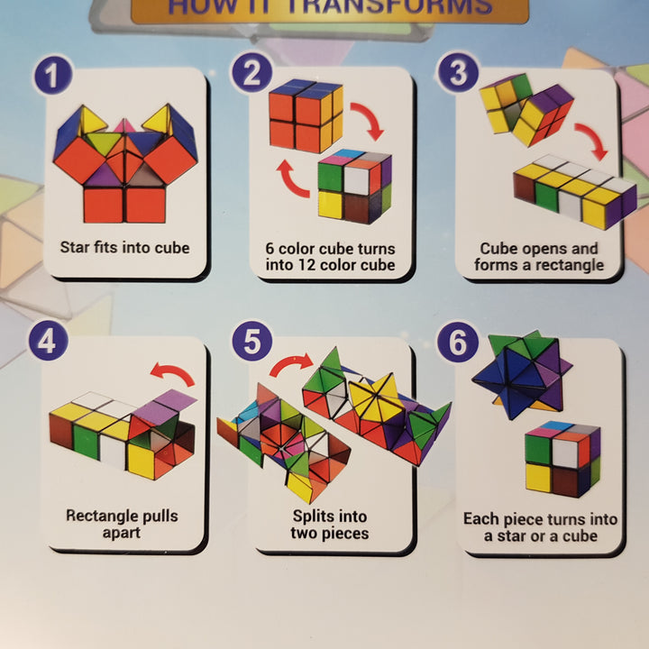 Toys42Hands Magic Cube 2 in 1