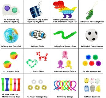 Toys42Hands Fidget set 42 stuks