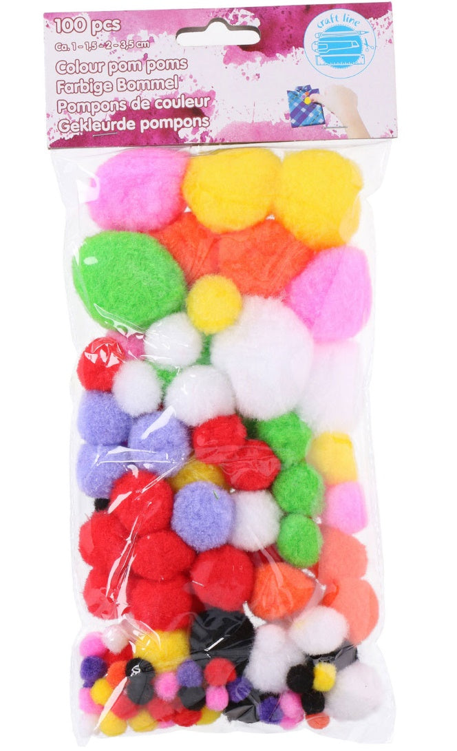 Toys42Hands Pompoms 4 maten