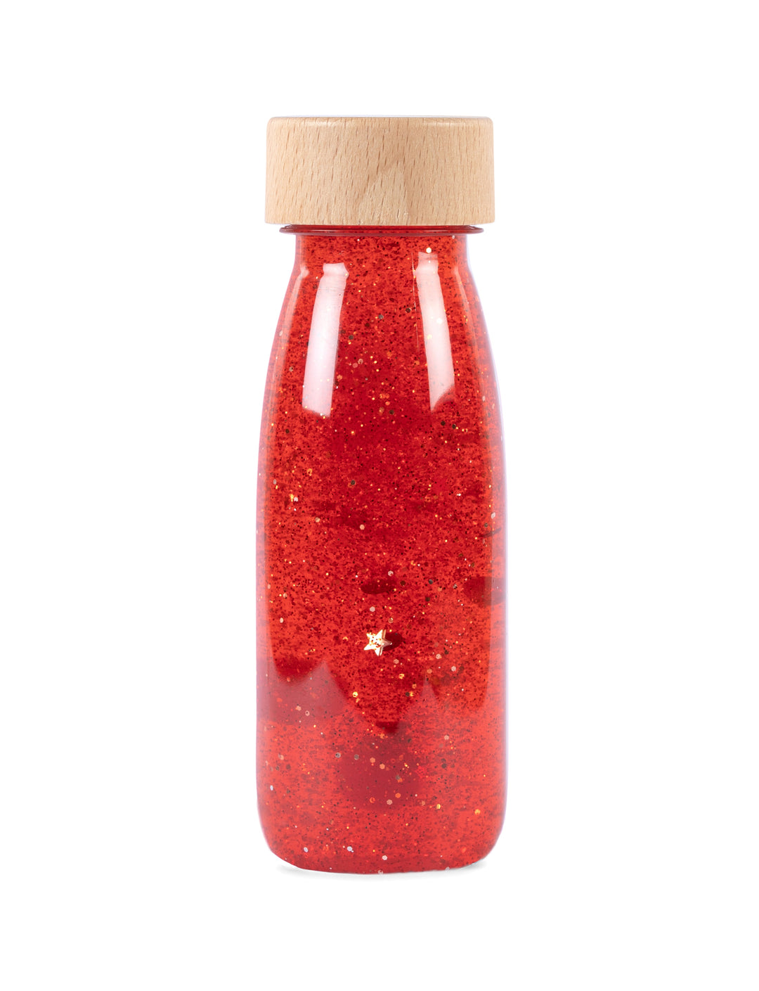 Petit Boum Sensorische float fles rood