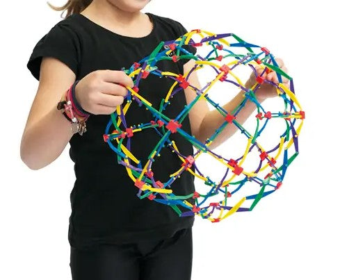 Toys42Hands Hoberman sphere rainbow mini