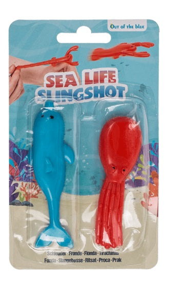 Toys42Hands Katapult schiet zeedieren 2 stuks