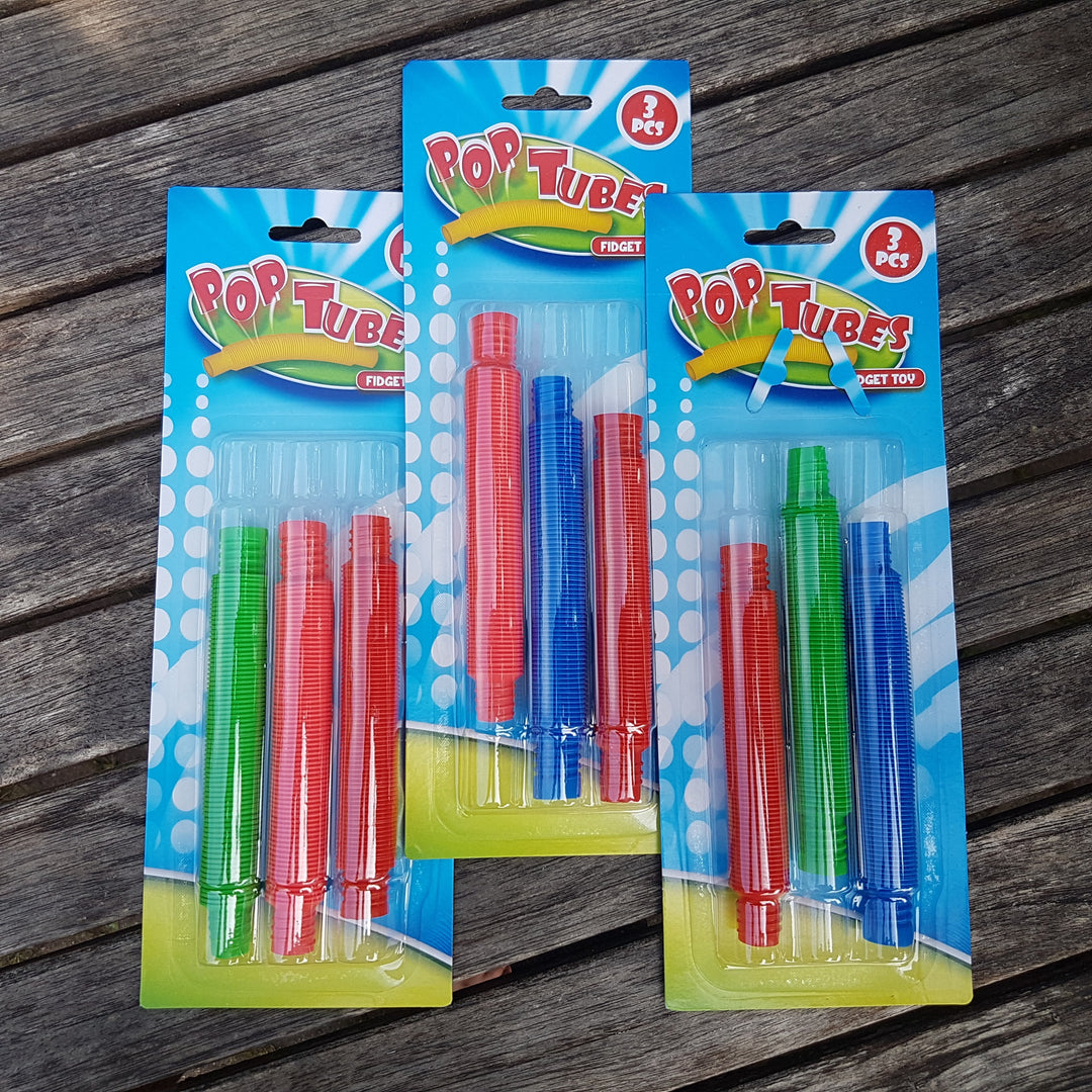 Toys42Hands Fidget Pop Tubes 3 stuks