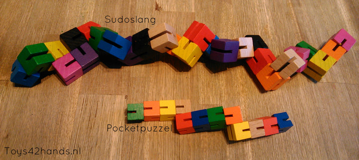 goki Pocketpuzzel regenboog