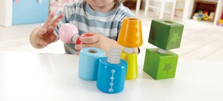 hape Grote schroefblokken twist & turnables