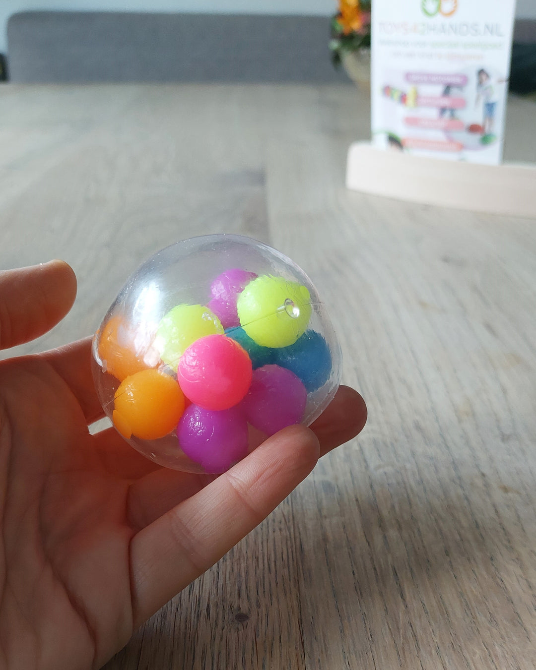 Toys42Hands Pompom stressbal