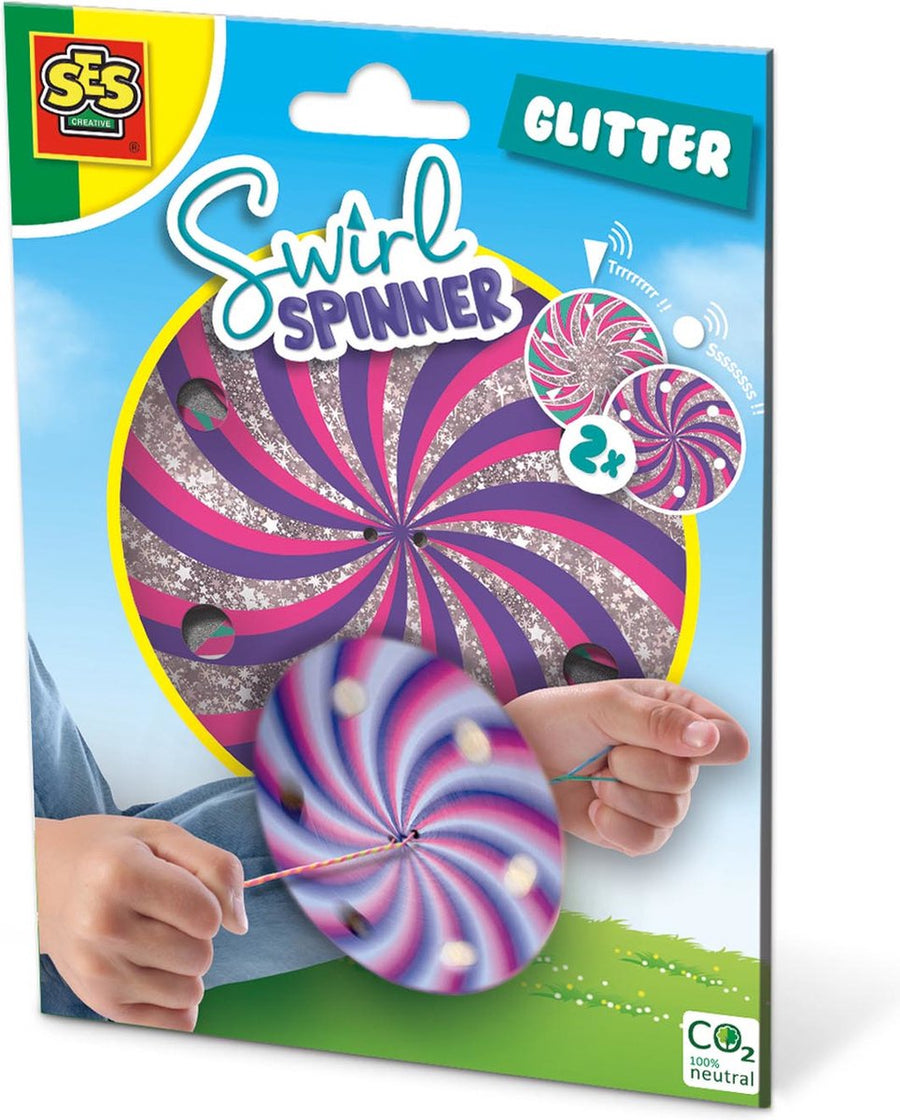 ses Stormschrijf Swirl Spinner glitter