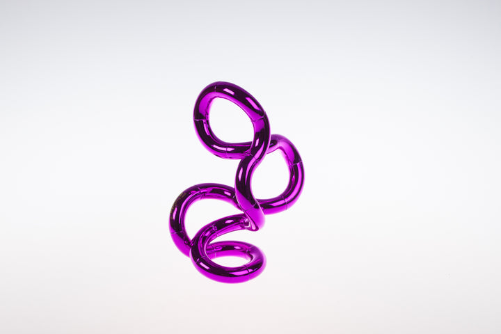 Tangle Metallic tangle roze