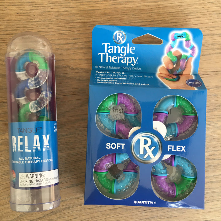 Tangle Therapytangle large blauw-paars