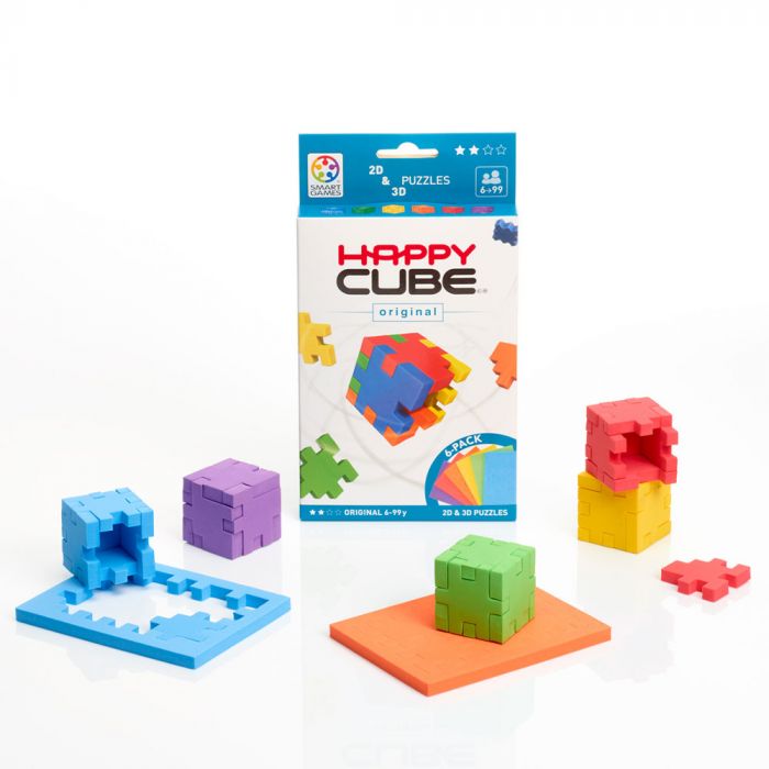 Toys42Hands Happy cube original 6stuks