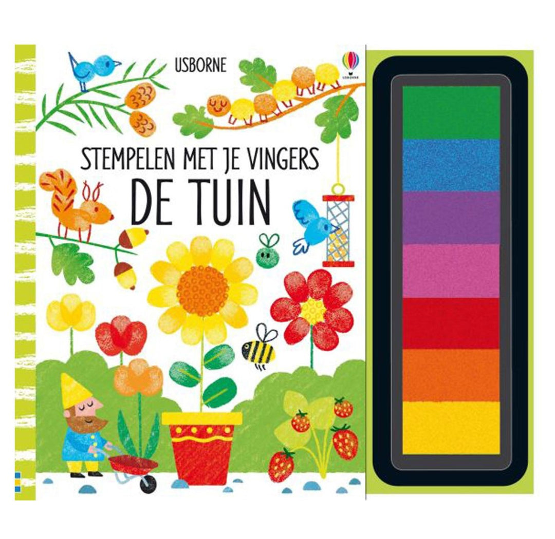 Toys42Hands Stempelen met je vingers - Tuin