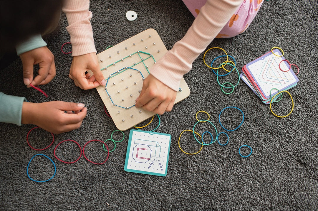 buitenspeel Houten geoboard krab