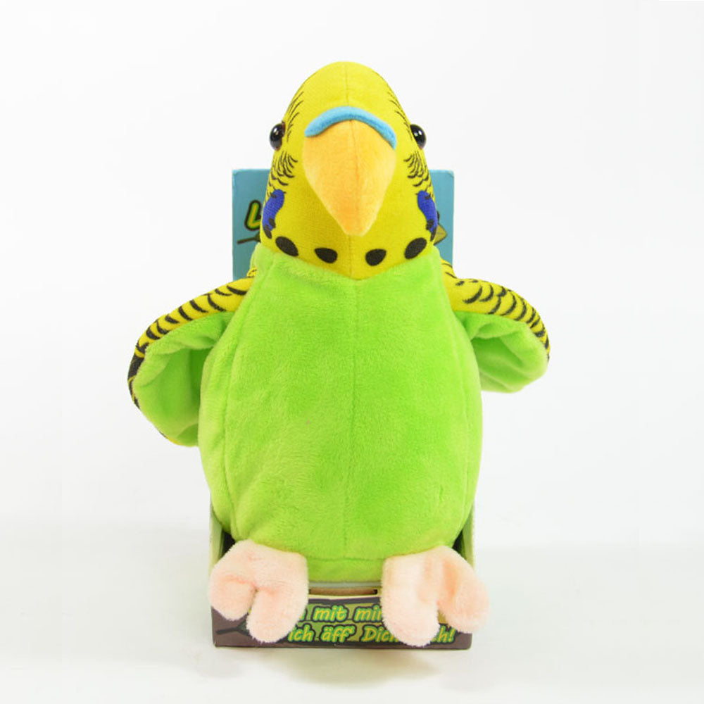 Toys42Hands Knuffel recorder groene grasparkiet