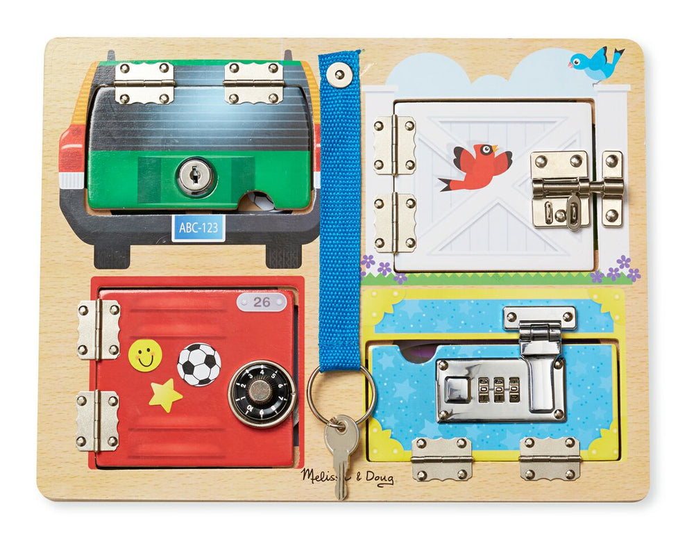 Melissa en Doug Slotenbord auto