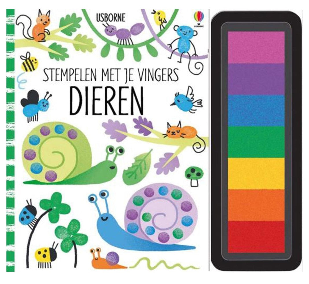 Toys42Hands Stempelen met vingers - dieren