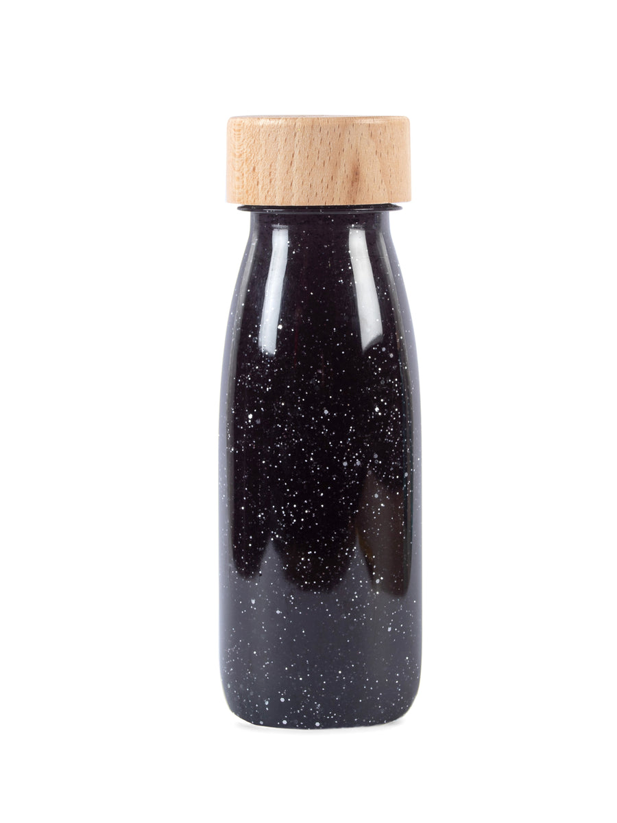 Petit Boum Sensorische float fles zwart