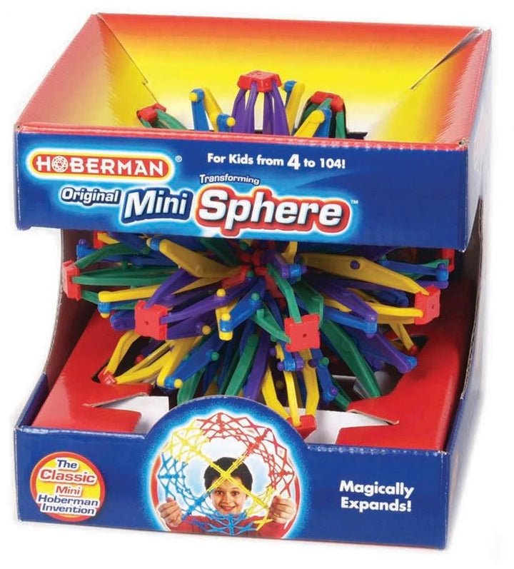 Toys42Hands Hoberman sphere rainbow mini