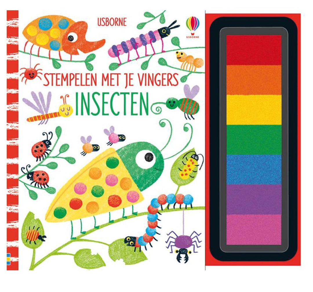 Toys42Hands Stempelen met je vingers - insecten