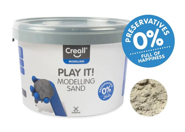 Toys42Hands Modelling sand 2500gr, sensoriek speelzand, met kinetische eigenschappen