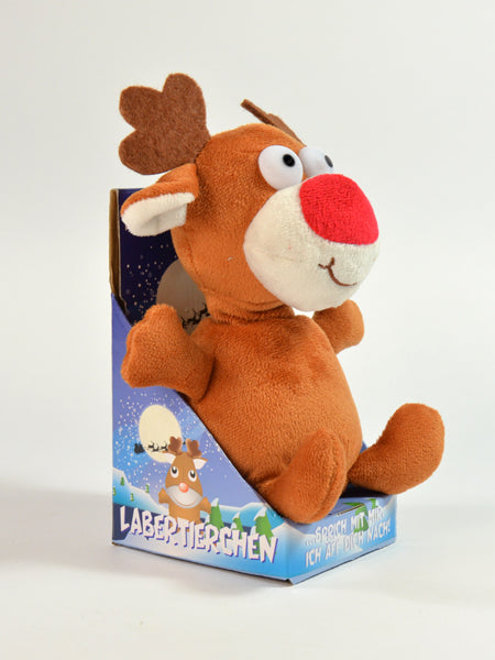 Toys42Hands Knuffel recorder Rudolph reindeer