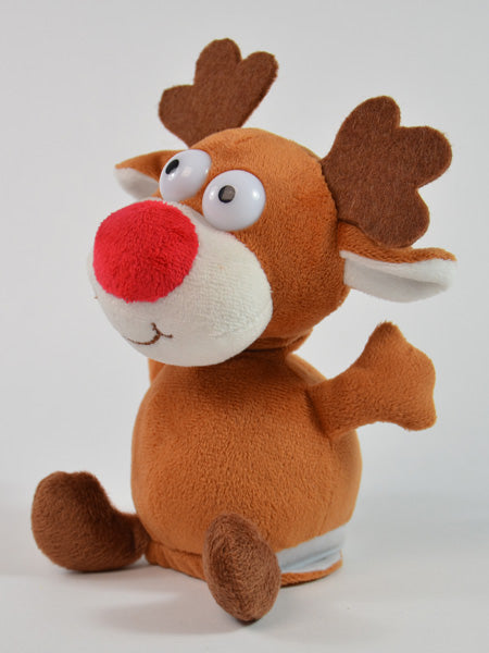 Toys42Hands Knuffel recorder Rudolph reindeer