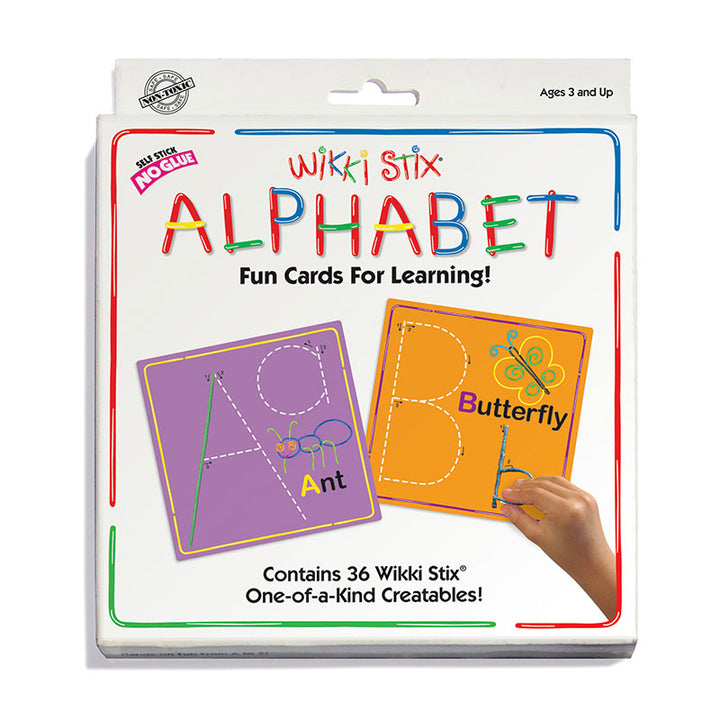 Wikki Stix Letterset 36 stuks