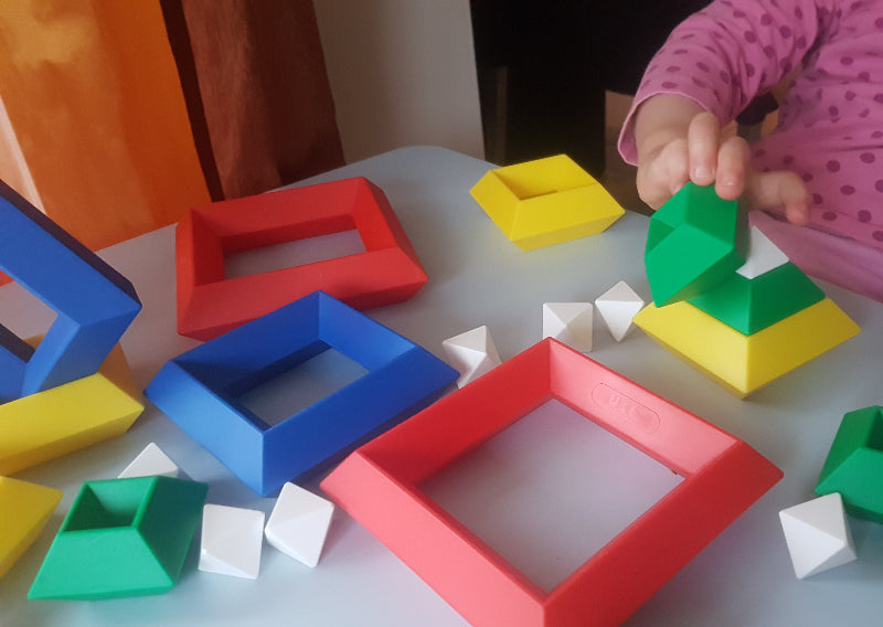 Toys42Hands Piramidenpuzzel met bodemplaat