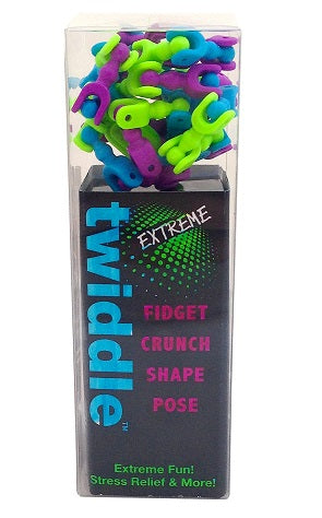 Tangle Twiddle toys extreme multicolor