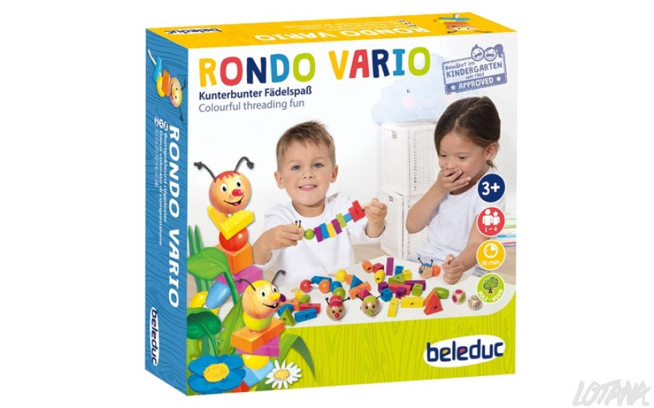 beleduc Rijgspel: Rondo Vario