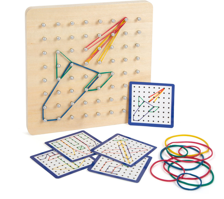 Legler Houten geoboard 8x8