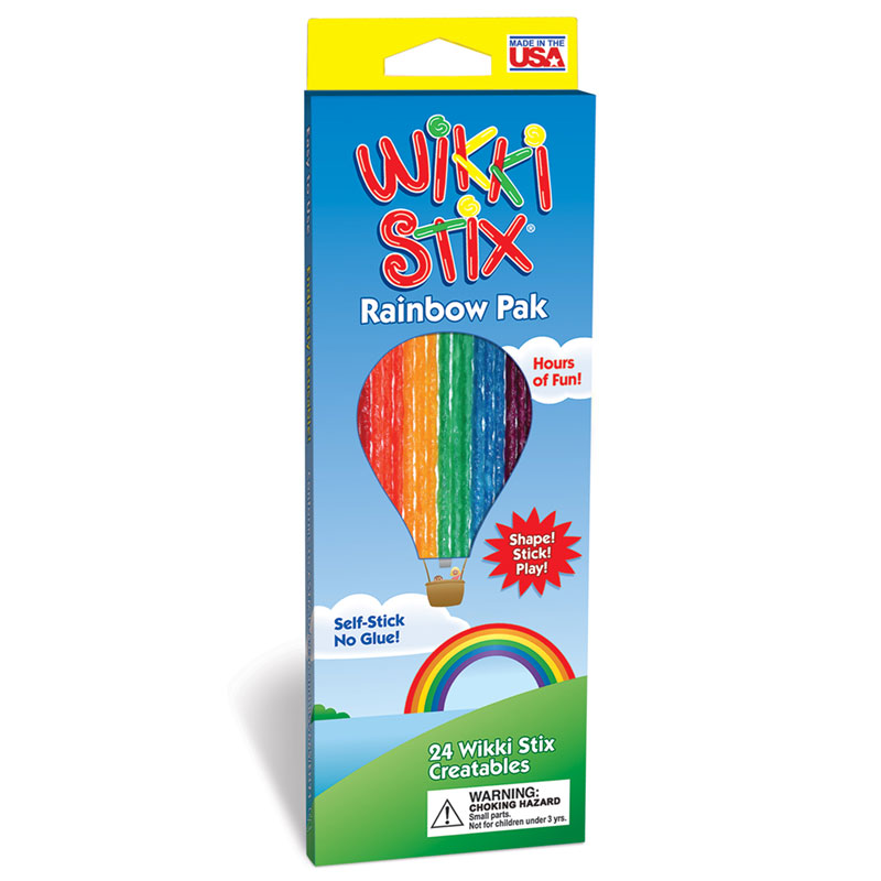 Wikki Stix Regenbogenset 24 stuks