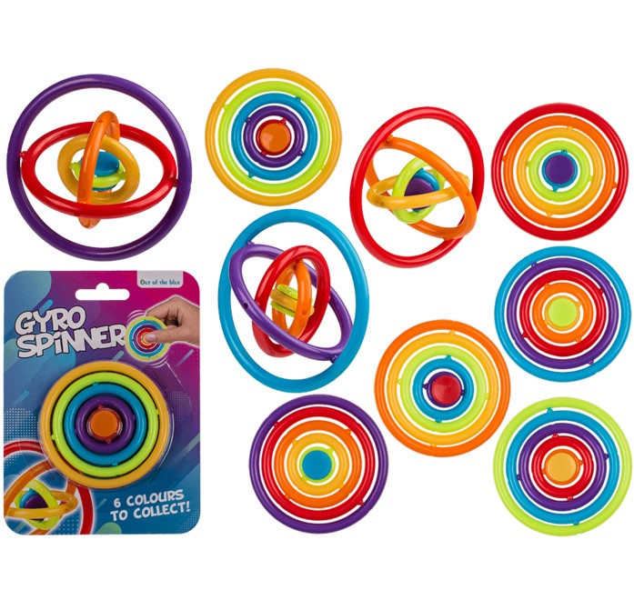 Toys42Hands Fidget gyro spinner