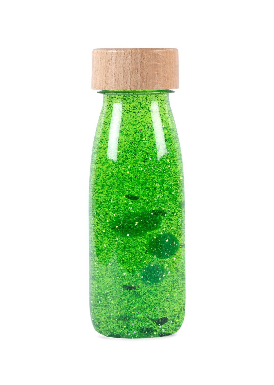 Petit Boum Sensorische float fles groen