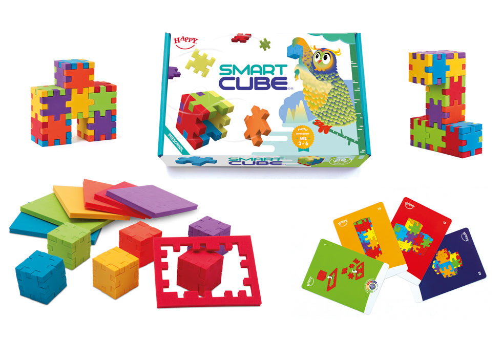 Toys42Hands Happy cube smart groot 6stuks