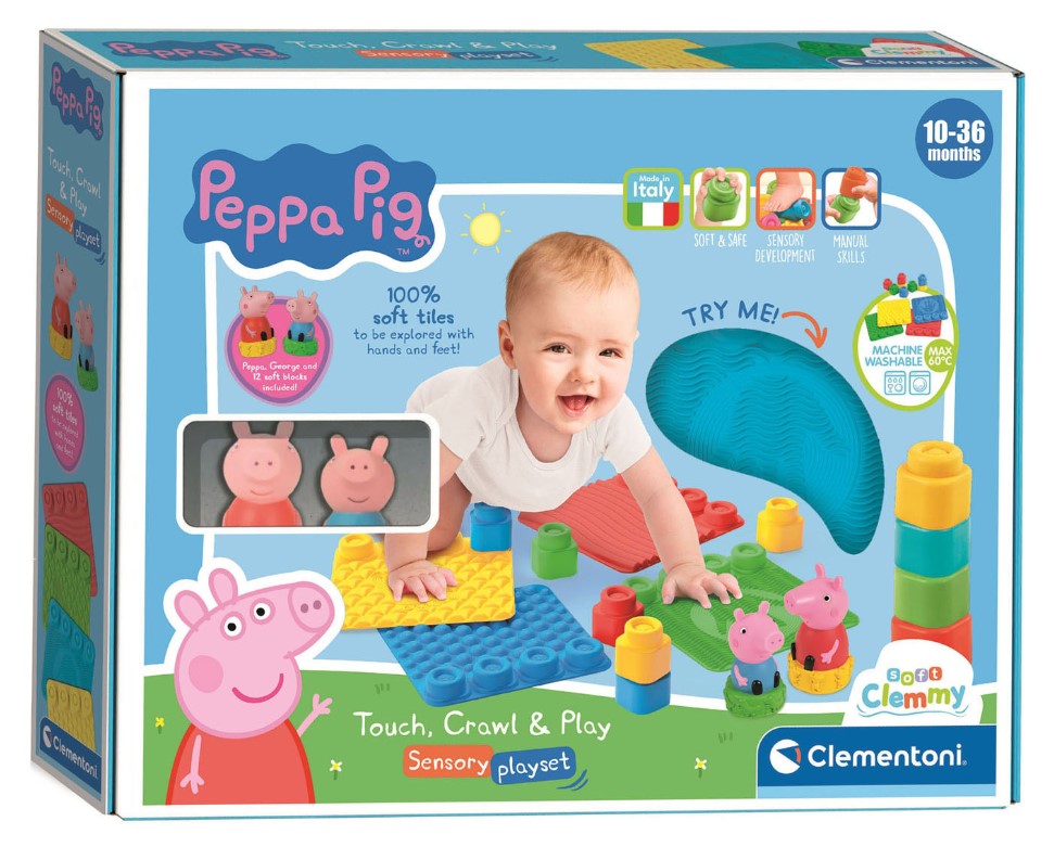 Toys42Hands Zintuig tapijt Peppa Pig