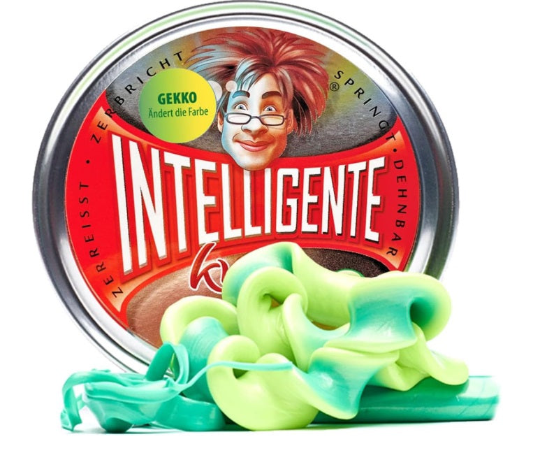 intelligente knete gekko, groen kleurwissel klei putty