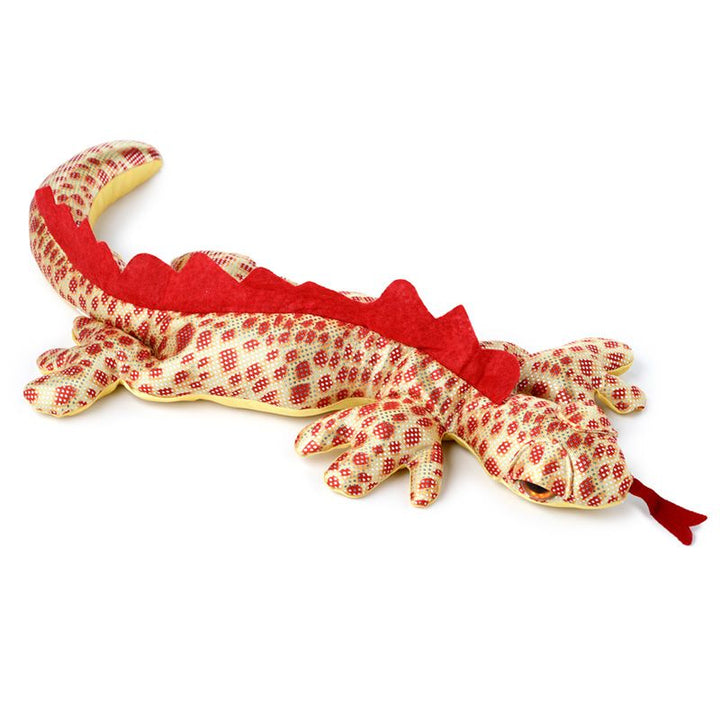 Zanddier Salamander geel-rood